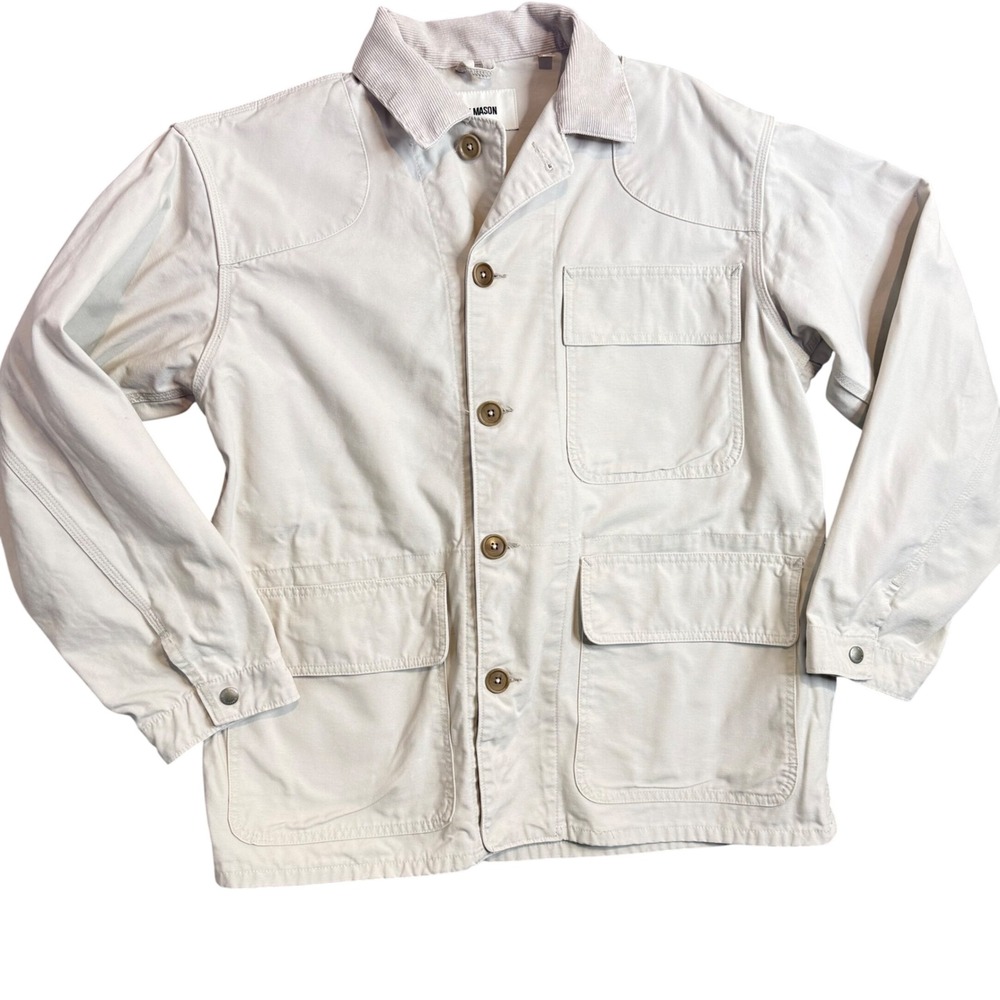 Buck Mason High Desert Canvas Work Field Jacket Womens XL Cotton Canvas Corduroy
